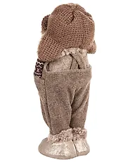 Set of 2 Christmas Decorations PAROLA 39/54 cm Gnome Brown_1174980