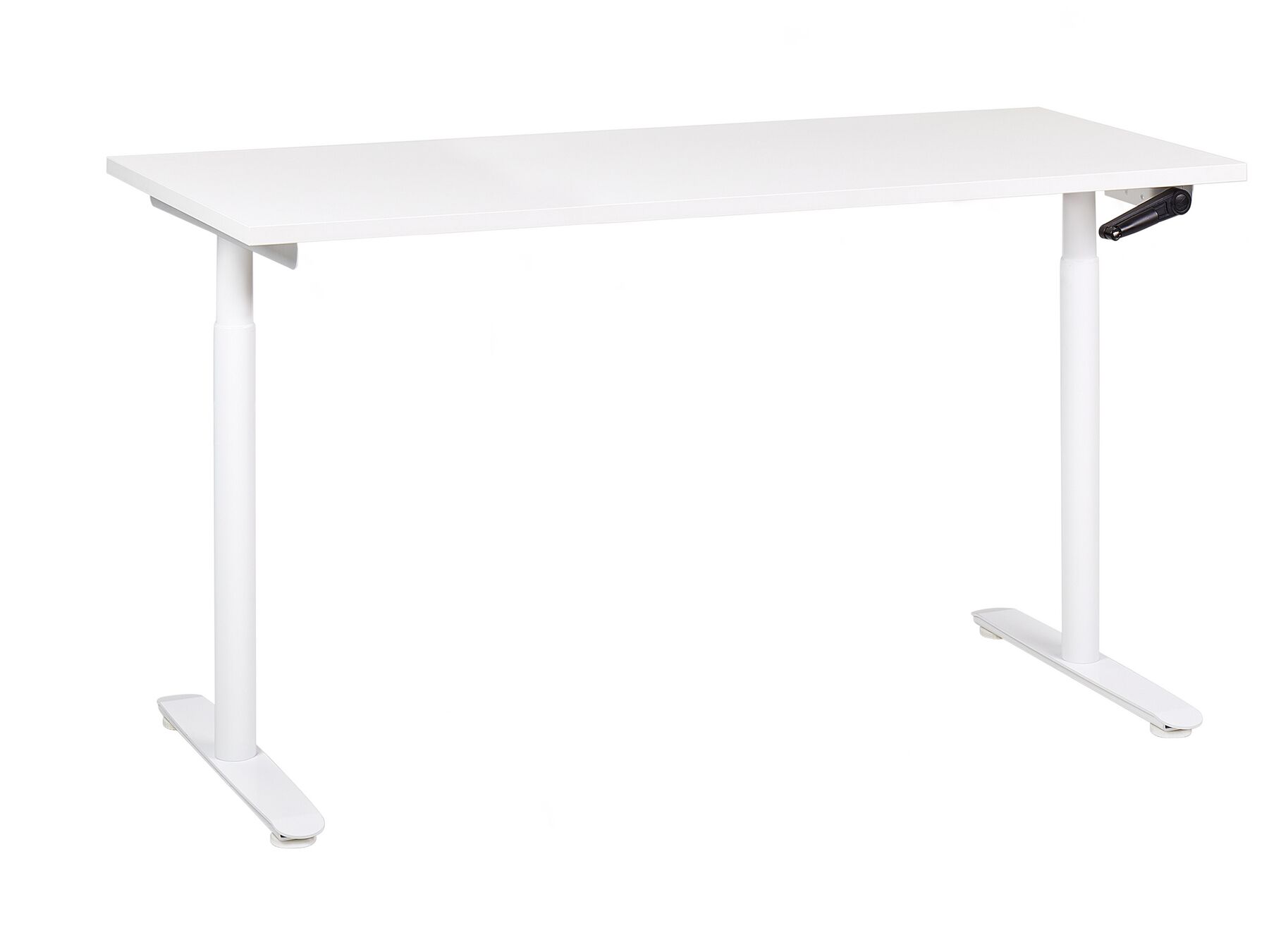 Manuálně nastavitelný psací stůl 160 x 72 cm bílý DESTINAS_899093