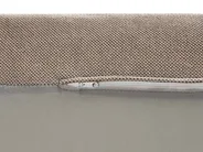 Chaise Longue VIZILLE Fabric Taupe_955865