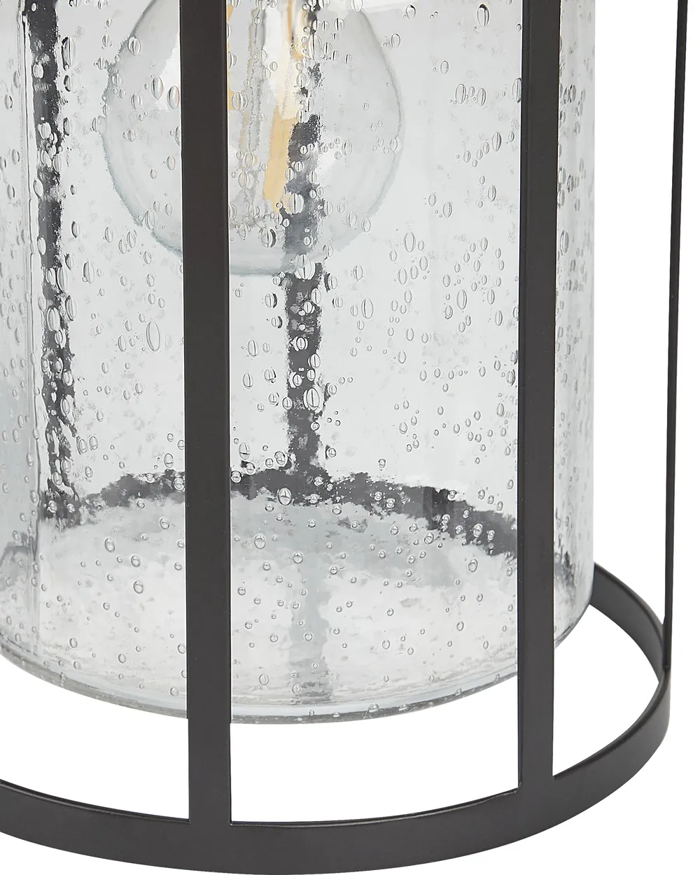 Outdoor Wall Light WOOLER Black_870496