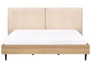 Bed Boucle IZERNORE 180 x 200 cm (EU Super King) Beige_971411