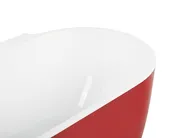 Freestanding Bathtub ROTSO 1700 x 800 mm Red_811198