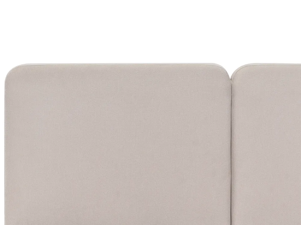 Ottoman Bed ARBOIS Fabric Beige 160 x 200 cm (EU King Size)_1023169