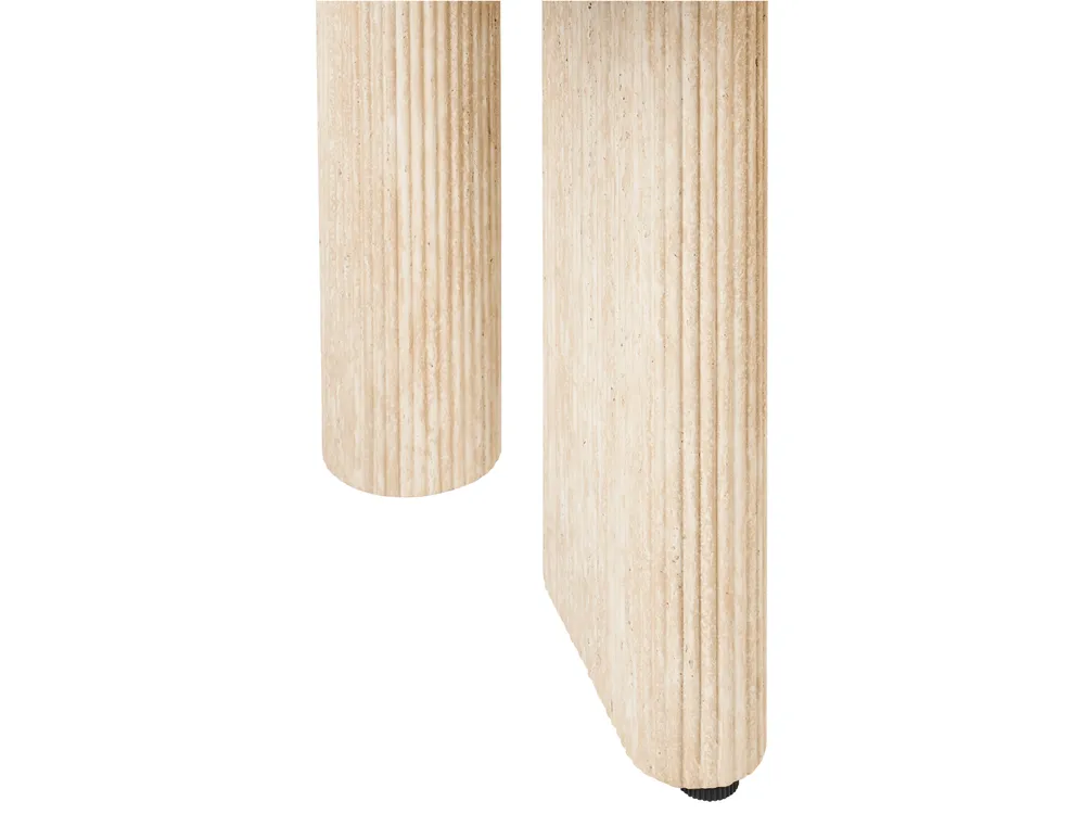 Dining Table BARROY Travertine Effect 180 cm 90 cm_1002766