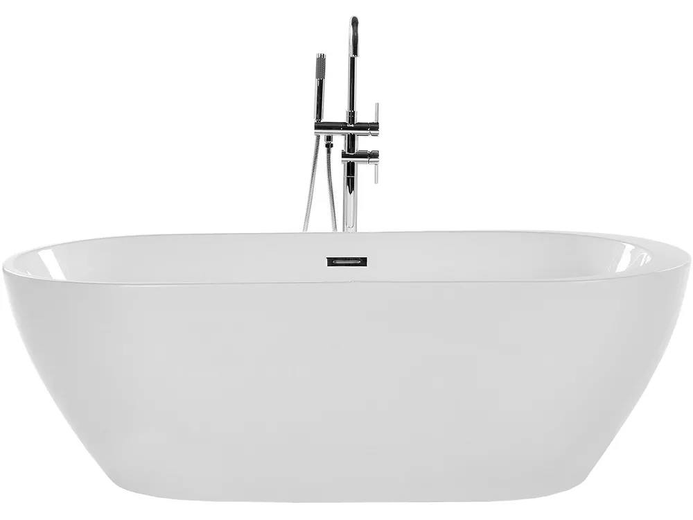 Freestanding Bathtub NEVIS 1600 x 750 mm White