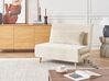 Velvet Sofa Bed Cream SETTEN_874954