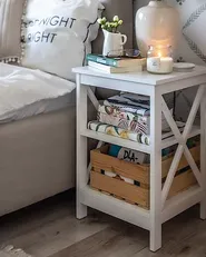 Side Table FOSTER White_886217