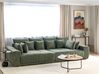 4-istuttava sohva chenille tummanvihreä TORPO_918901