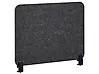 Desk Screen SPLIT 72 x 50 cm Dark Grey