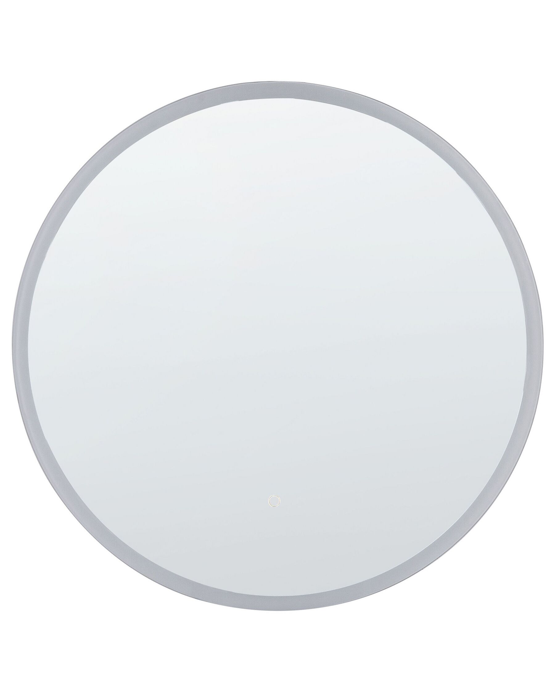 Speil LED ø 79 cm sølv DEAUVILLE_837548
