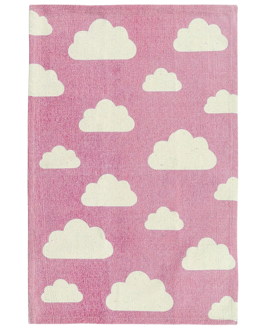 Kids Rug GWALIJAR Pink 60 x 90 cm Cotton
