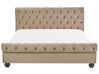 Velvet EU King Size Waterbed Beige AVALLON  _846811