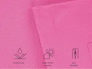 Fotoliu puf 600 L FUZZY 180 cm 230 cm Roz fucsia_1005085