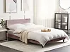 Bed Frame Cover Velvet FITOU 140 x 200 cm Pink