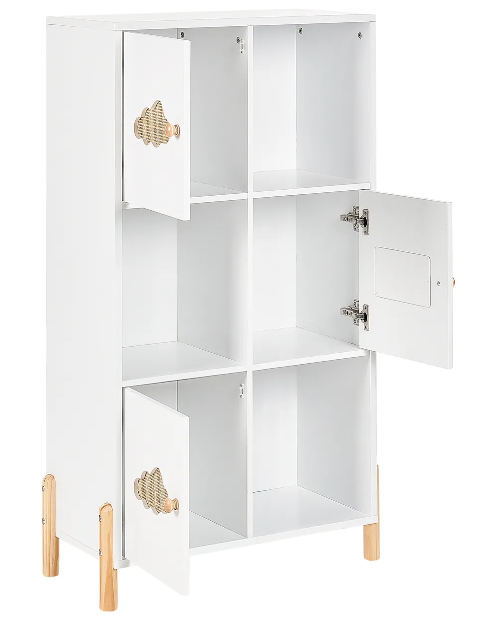 Shelving Unit CLOUDY 111 cm White_947227
