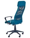 Krzesło biurowe regulowane niebieskie PIONEER_861008