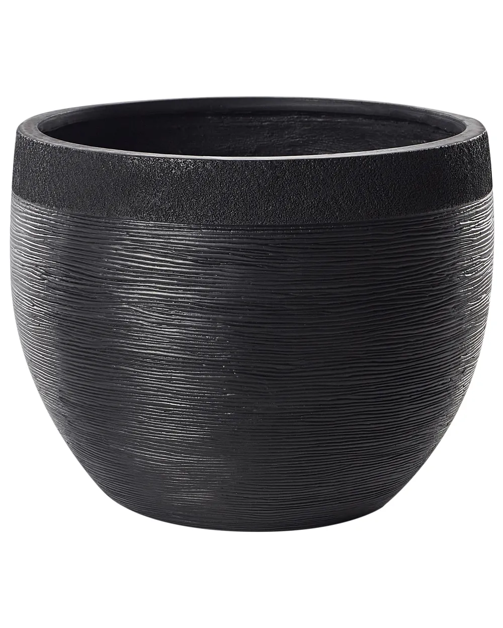 Blumentopf ZAKROS schwarz 50x50x39 cm DEF