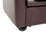 Set da salotto 4 posti CHESTERFIELD Pelle naturale Marrone_769457