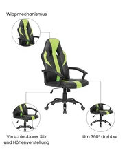 Bürostuhl SUCCESS Kunstleder Limettengrün_1059699