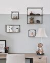 Set of 4 Geometric Wall Shelves BRITO_884896