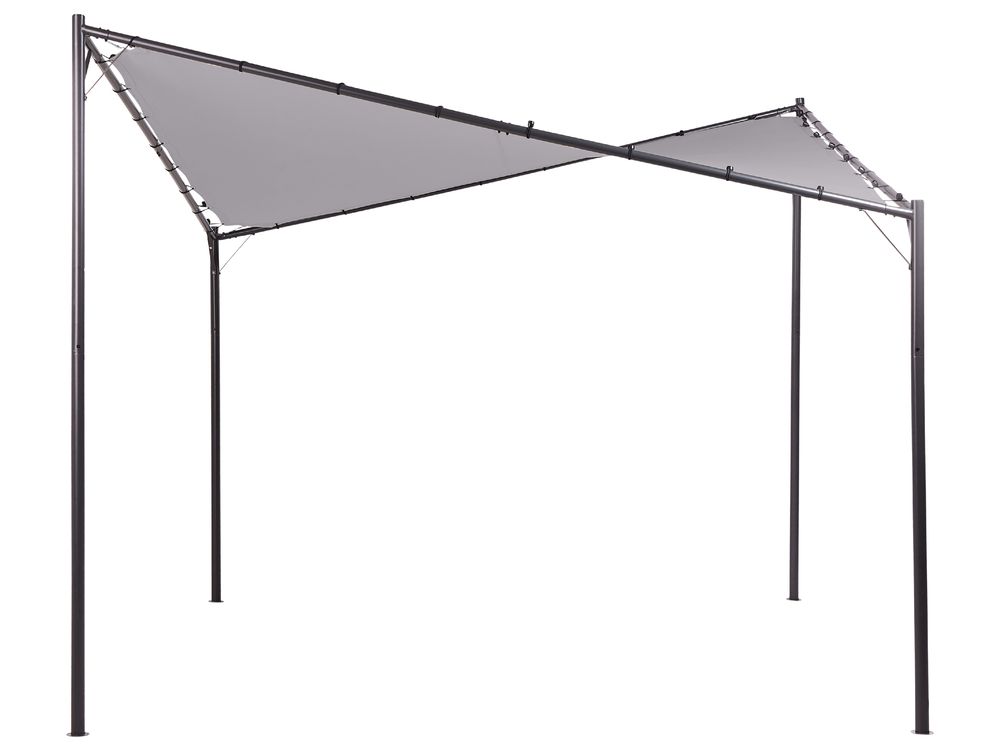 Cenador AVENTINE 300 cm 300 cm Metal Gris