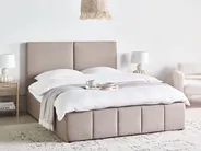 Ottoman Bed CASTELNAVET Fabric Taupe 160 x 200 cm (EU King Size)_972902