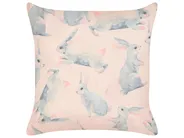 Set of 2 Decorative Cushions RATIBIDA Cotton 45 x 45 cm Pink_879416