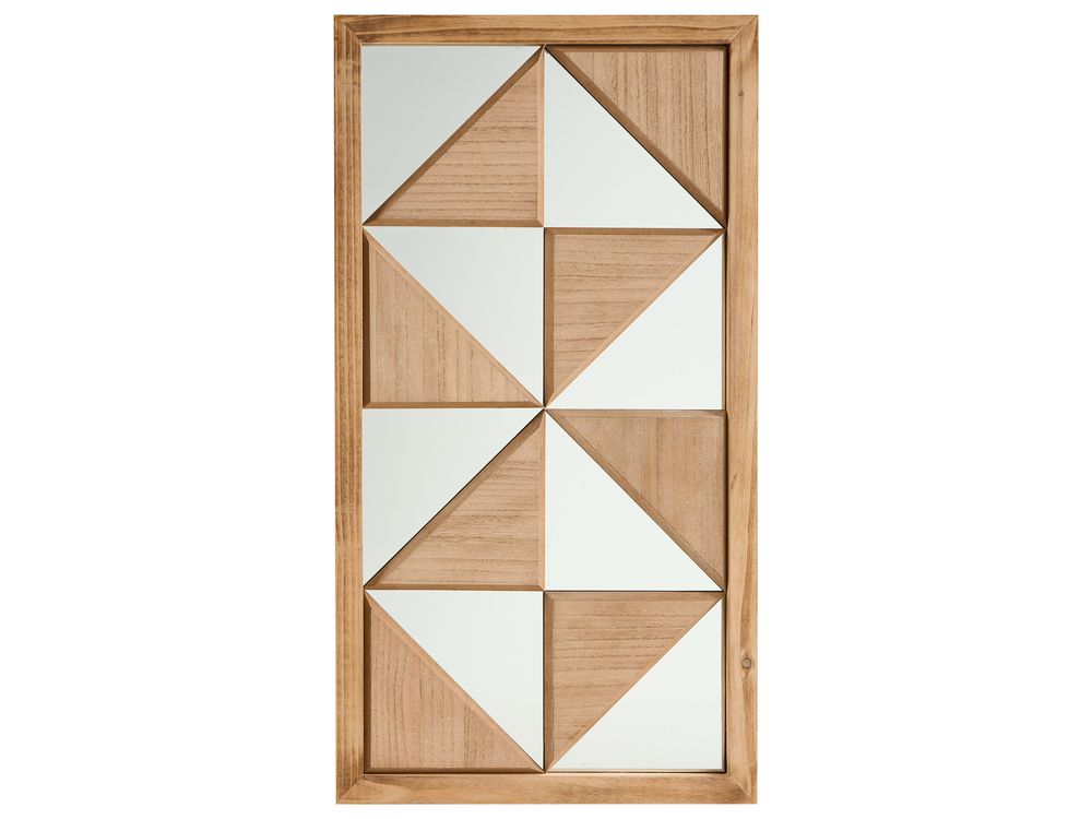 Dekoracja ścienna HIESVILLE Drewno jodłowe 75 cm Jasnobrązowy