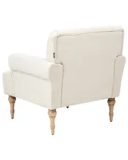 Armchair FREDROS Fabric Light Beige_966429
