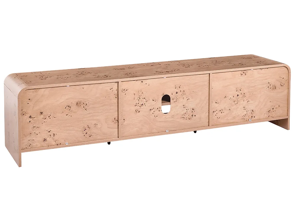 TV Stand WOODFORD Burl Effect_1190447