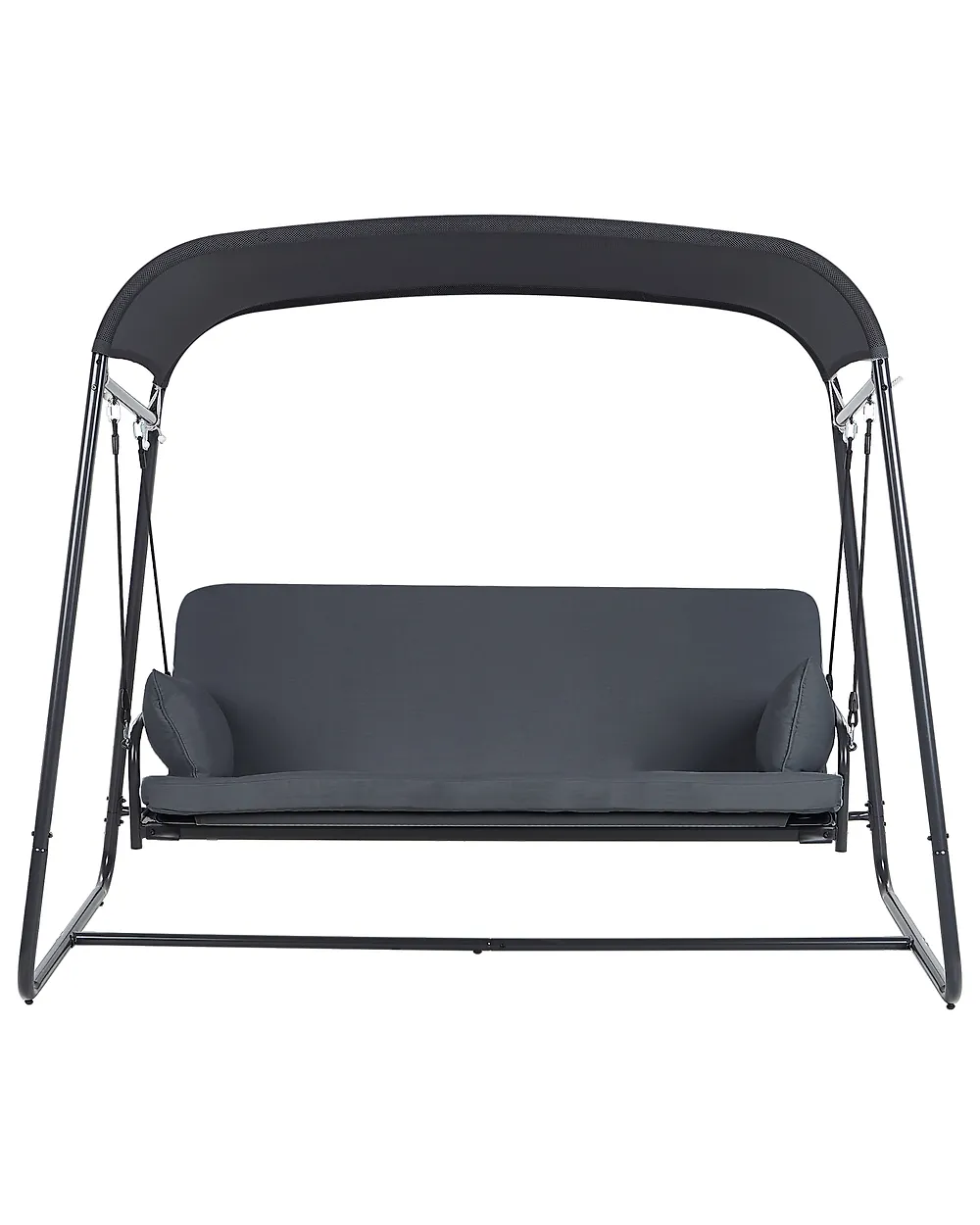 Patio Swing MARSCIANO Metal Dark Grey_961271