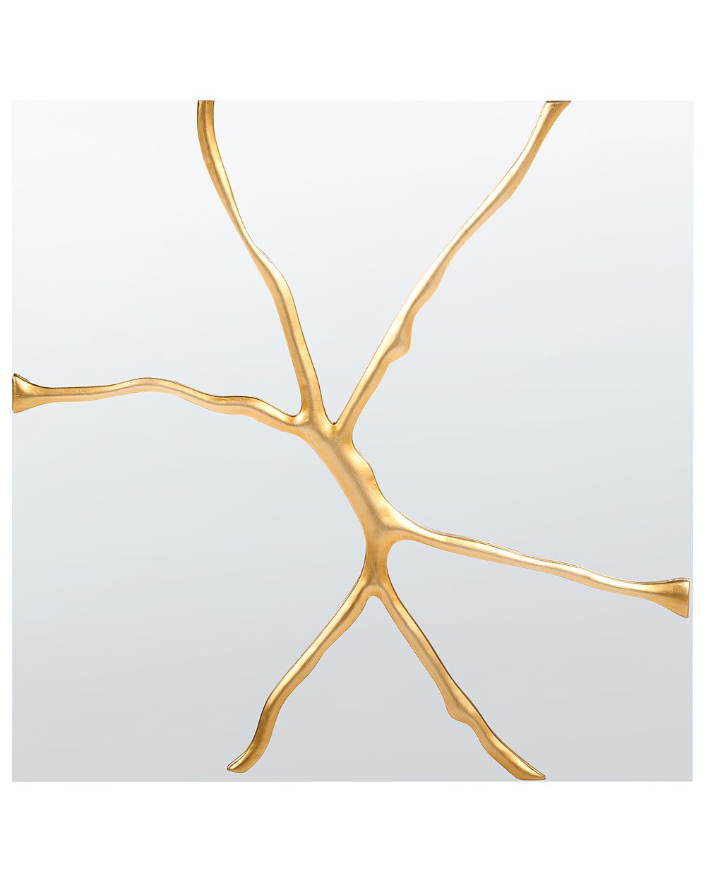 Wall Mirror COOLE 80 cm x 80 cm Gold
