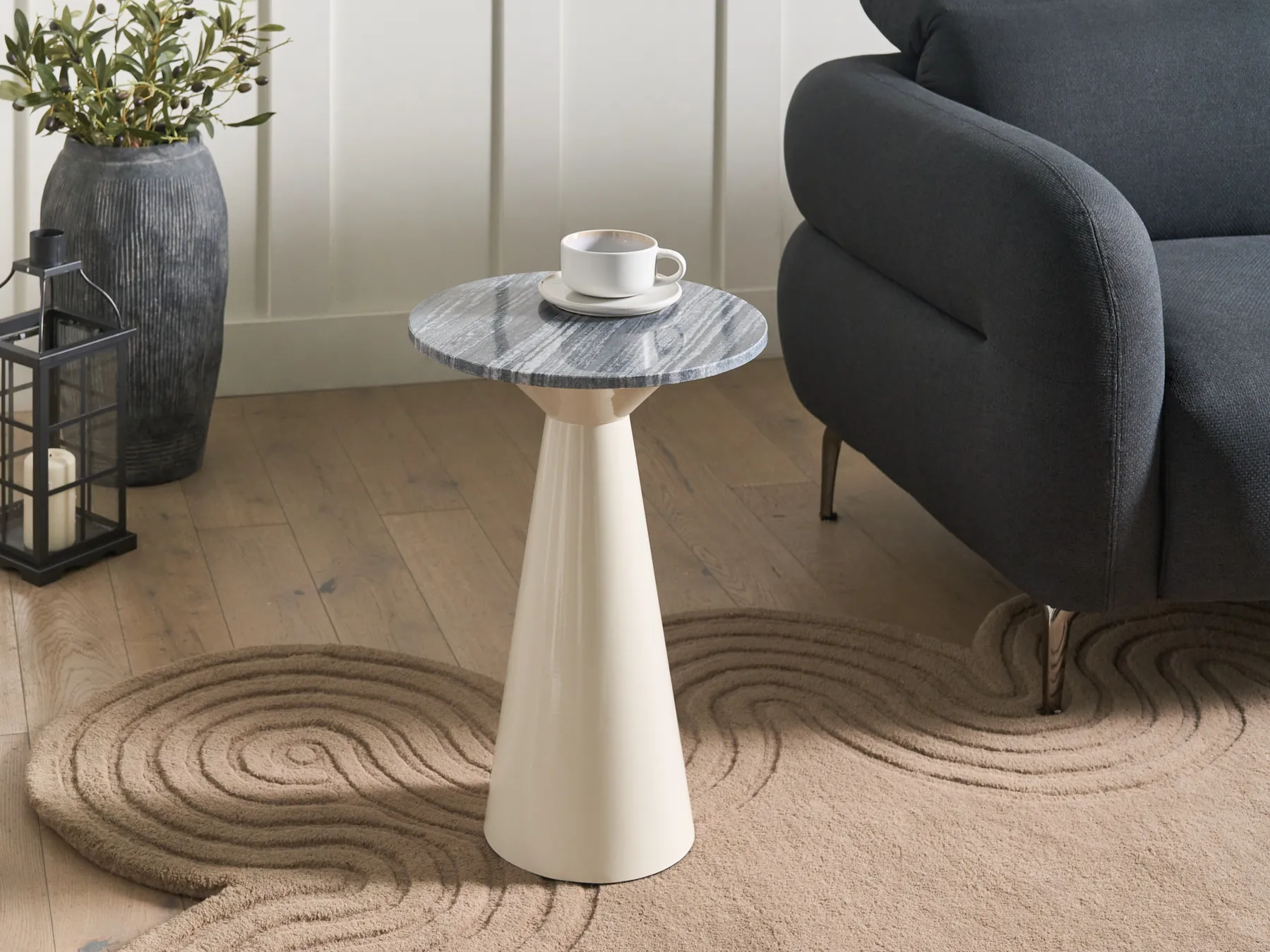 Side Table AMISTAD Metal White_1037038