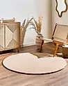 Rug VASCO Beige ø 140 cm Wool
