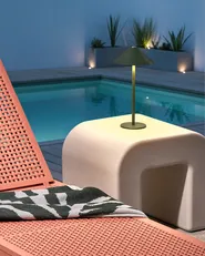 Wireless LED Table Lamp MODJO with Dimmer Metal Green_1042142