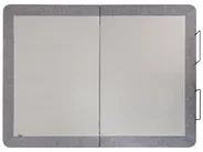 Elektryczny stelaż do łóżka BRUNOY 140 x 200 cm Szary_991557