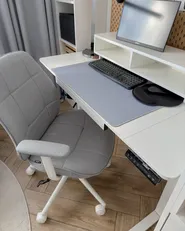 Sedia da ufficio CARLTON Tessuto Grigio_1056693