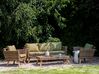 5 Seater PE Rattan Garden Sofa Set Olive Green VITTORIA XL_928560