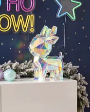 LED Decoration PIENI 35 cm Reindeer Multicolour_1142980