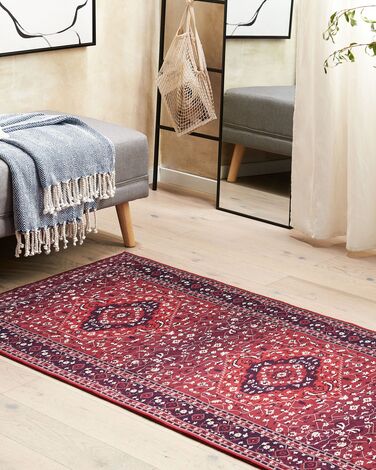 Runner Rug 80 x 200 cm Red VADKADAM