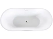 Freestanding Bathtub PINEL 1700 x 800 mm Silver_793059