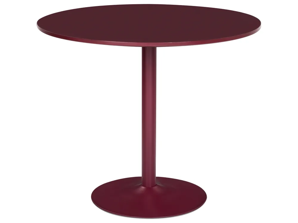 Stół do jadalni TINO Burgundowy 90 cm 90 cm