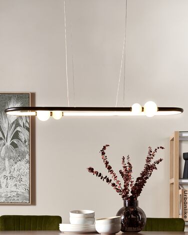 Metal LED Pendant Lamp Black FEALE