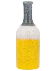Jarrón decorativo LARNACA 36 cm Gres Multicolor_733878