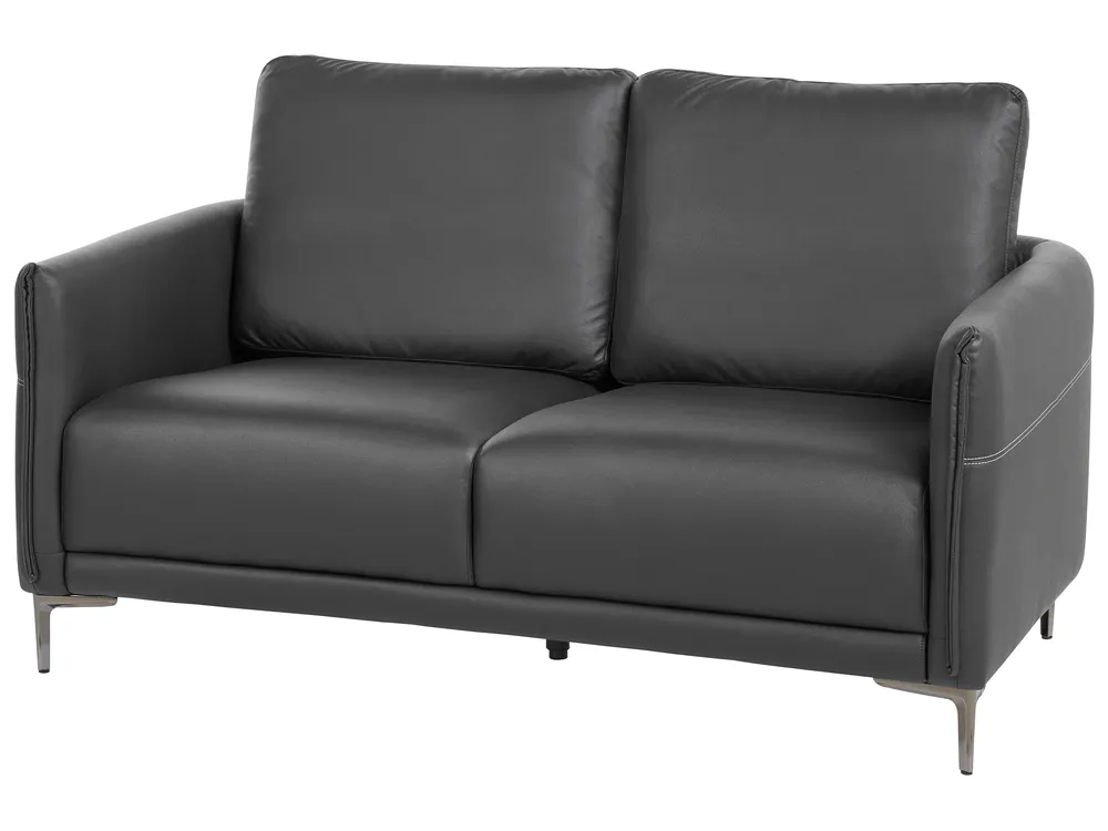 Set da salotto 6 posti CILENS Tessuto Nero_1120396