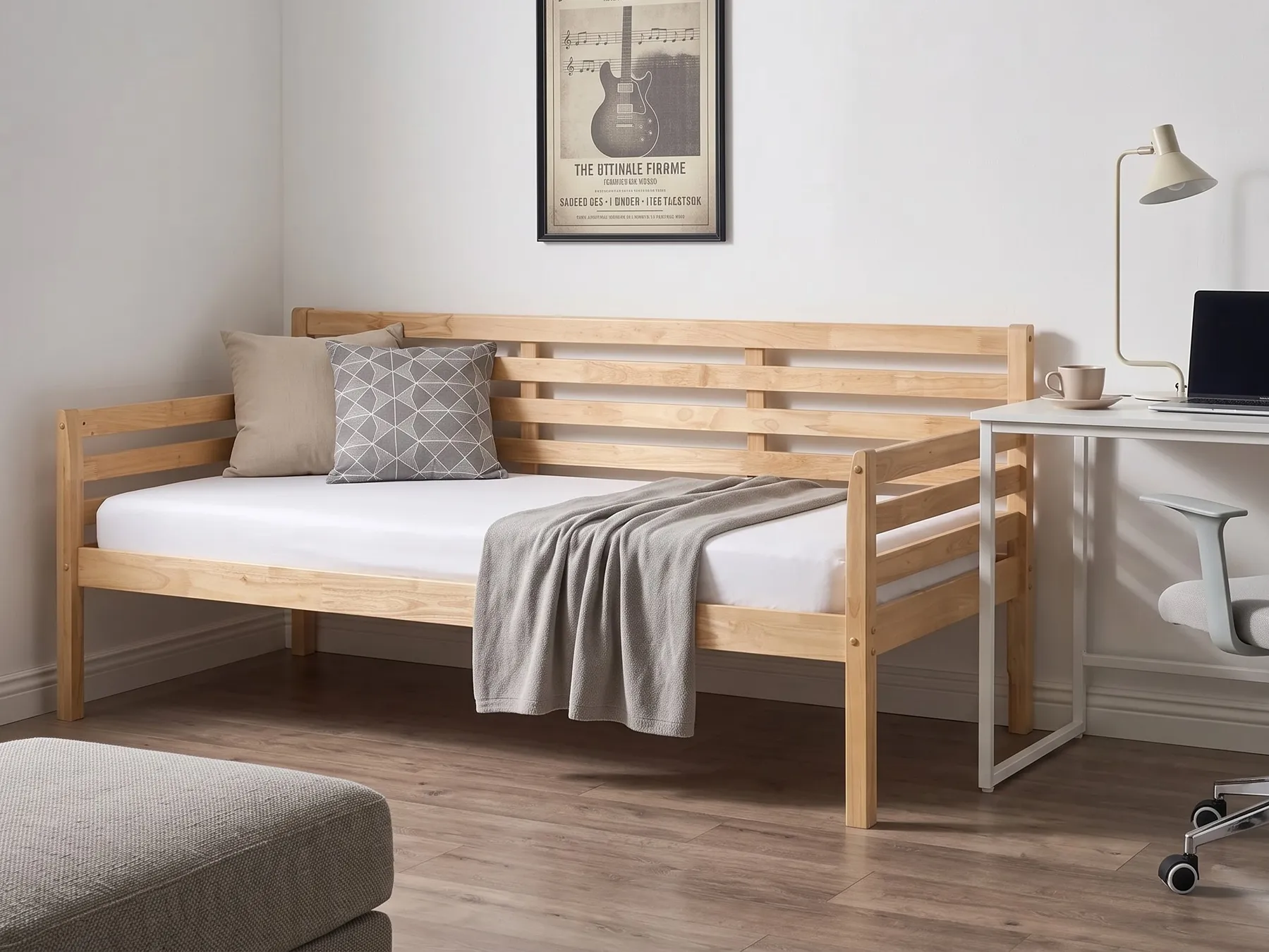 Daybed Wood THEZA 90 x 200 cm (EU Single) Natural_1047417