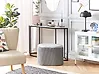 Storage Pouffe RICHLAND Velvet Light Grey