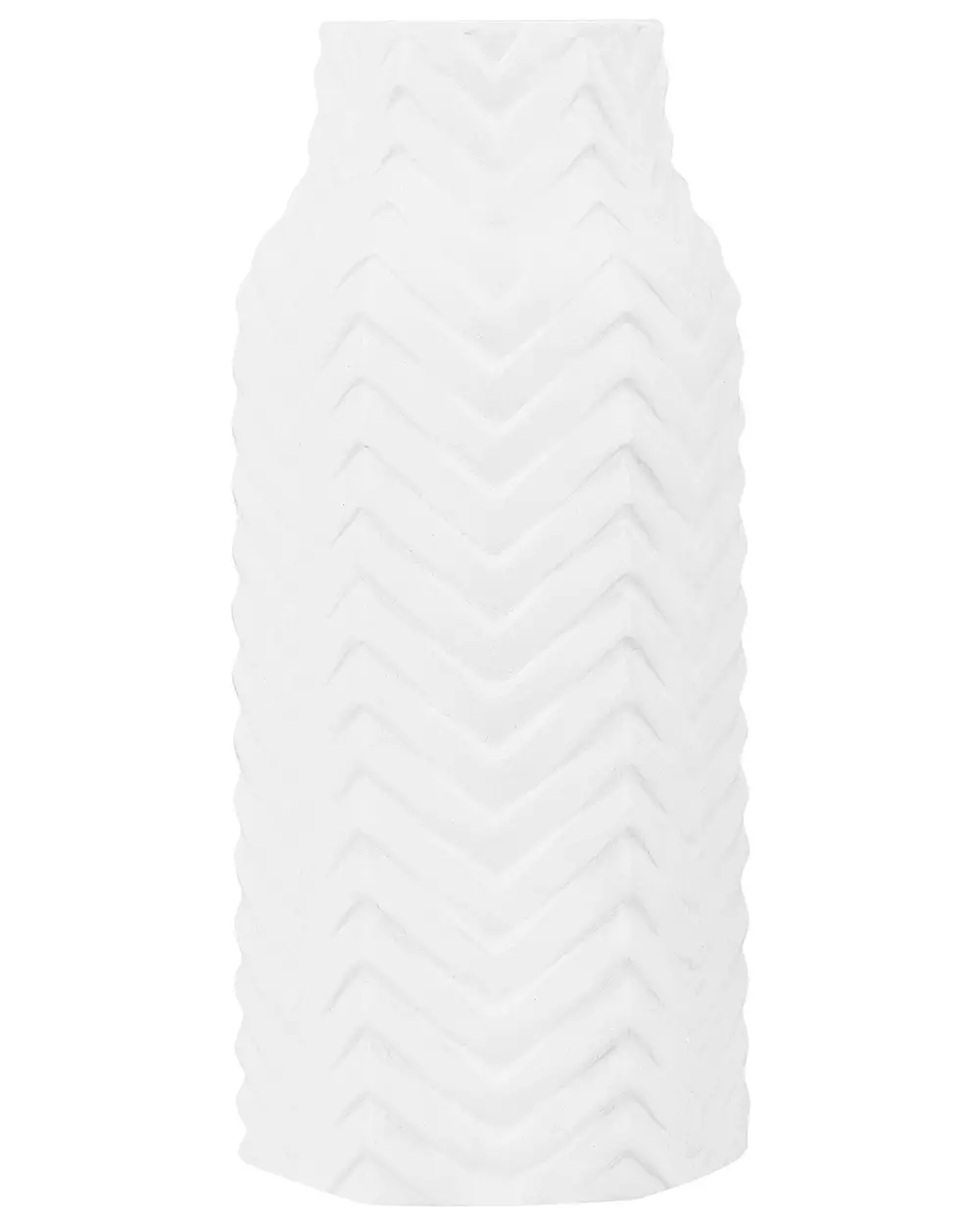 Wazon dekoracyjny XANTHOS 32 cm Kamionka Biały