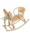 Rattan Kids Rocking Chair Elephant Natural AMPOLLINO_932117