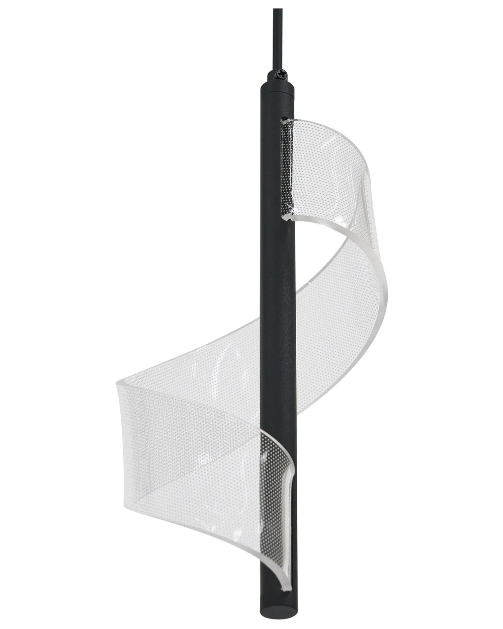 Lampadario a LED SARELA Metallo Nero_1010507